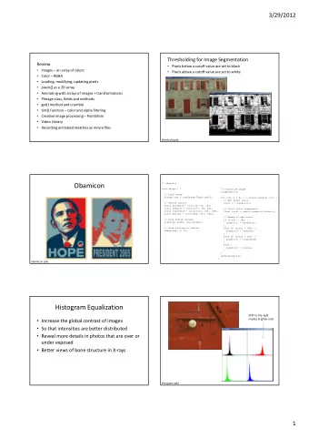 Obamicon  // obamicon  void setup() {  // Posterize image  loadPixels();  // Load image  PImage img