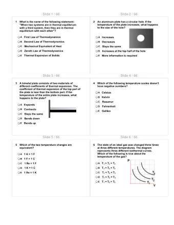 Slide 1 / 66  Slide 2 / 66  1  What is the name of the following statement:  2  An aluminum plate