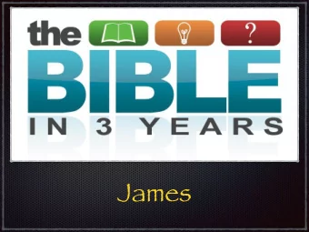 James  James  Author: James, Brother Of Jesus  Date Written: 62  Recipient: Jewish Believers