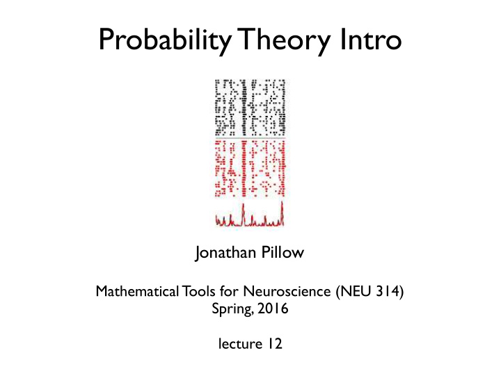 probability theory intro