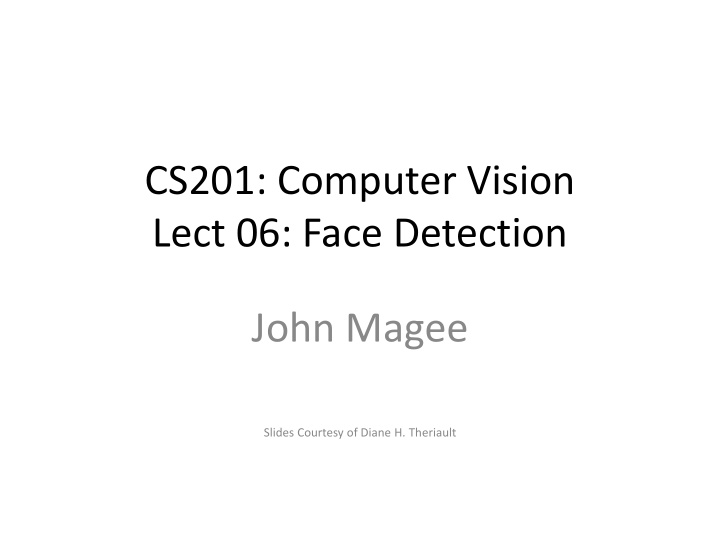 cs201 computer vision