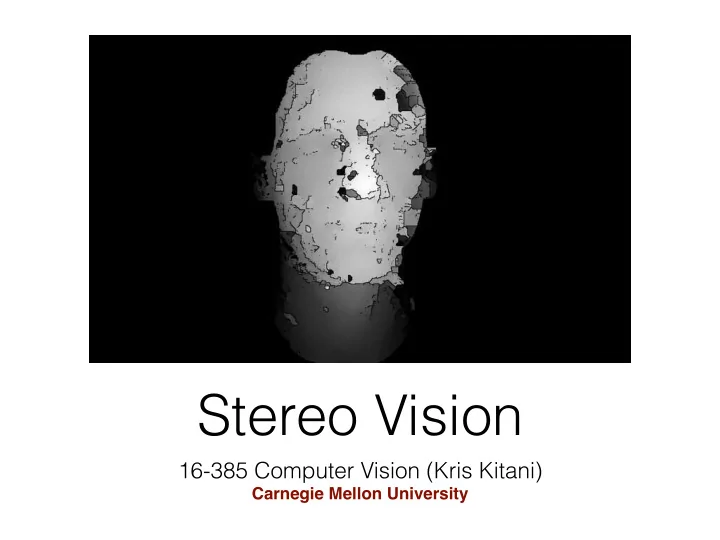 stereo vision