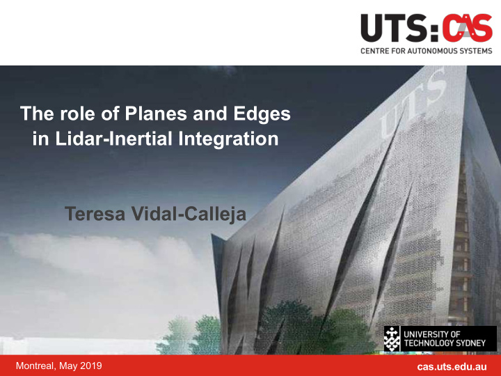 the role of planes and edges in lidar inertial