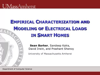 Buildings &amp; Energy ! Buildings are major energy consumers  76% of US electricity, 48% of