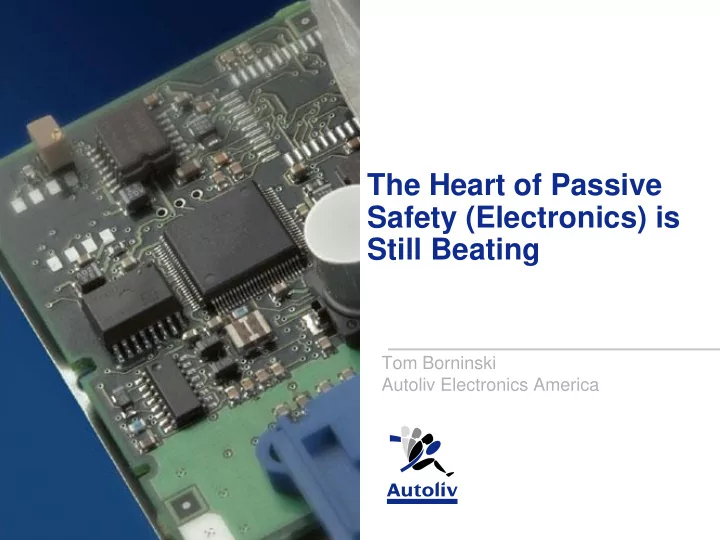 safety electronics is