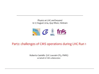 Part2:  challenges  of  CMS  operations  during  LHC  Run  1
