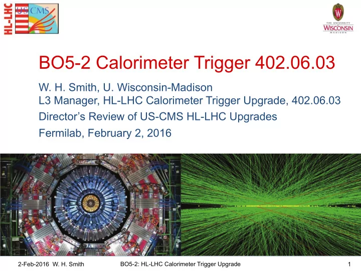 bo5 2 calorimeter trigger 402 06 03