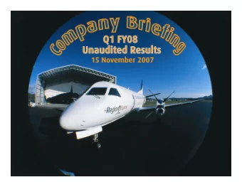 AGENDA  CONSOLIDATED INCOME STATEMENT REVIEW  CONSOLIDATED INCOME STATEMENT REVIEW  KEY PERFORMANCE