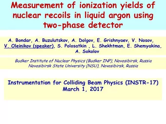 Measurement of ionization yields of  nuclear recoils in liquid argon using  two-phase detector  A.