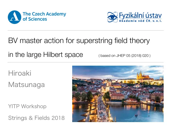 bv master action for superstring field theory