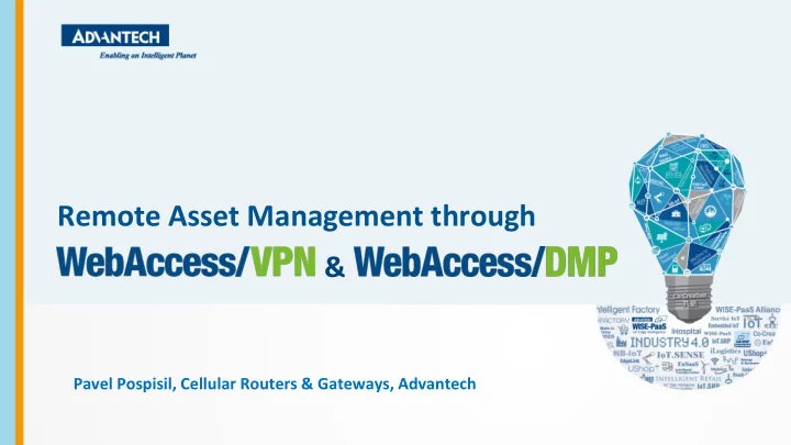 remote asset management through