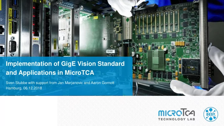 and applications in microtca