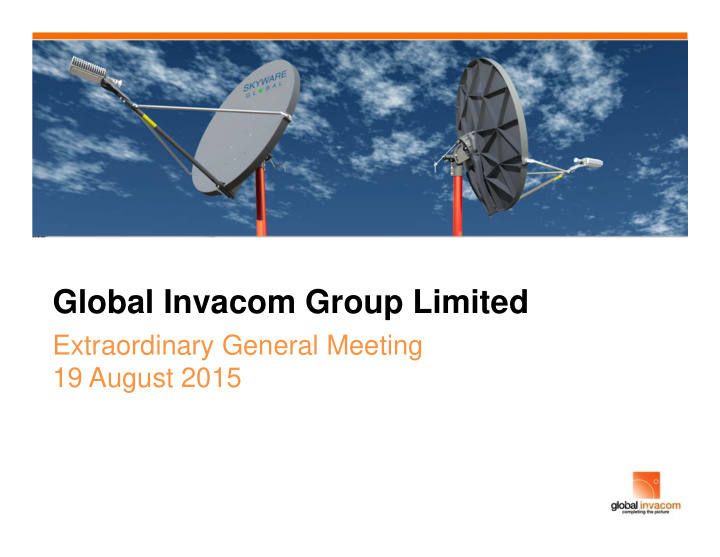 global invacom group limited