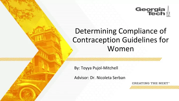 determining compliance of