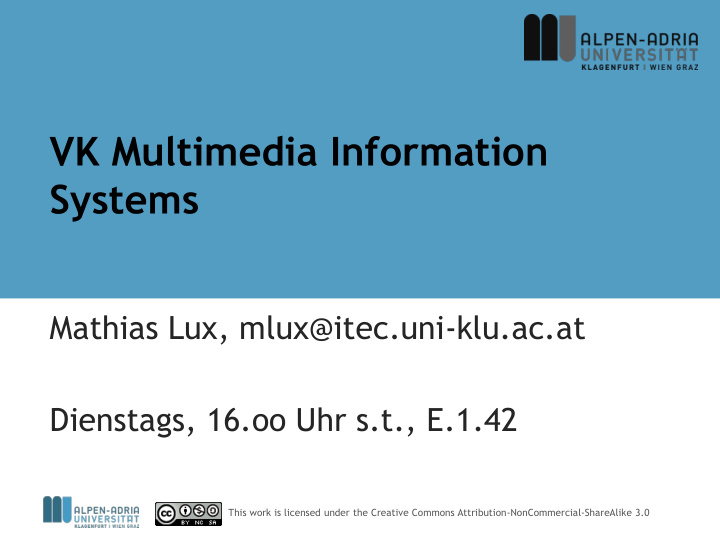 vk multimedia information