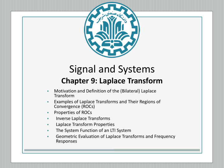 signal and systems