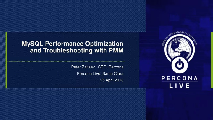 mysql performance optimization