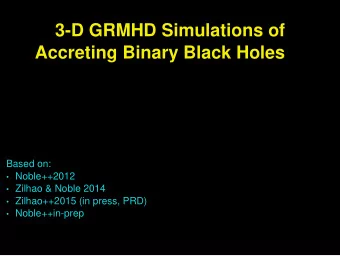 Motivation  MHD turbulence = Ang. Mom. transporter;!  Field dissipation and growth cannot be