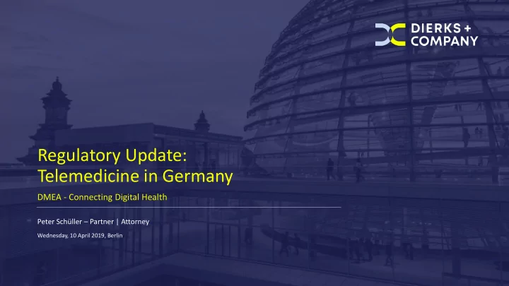 telemedicine in germany