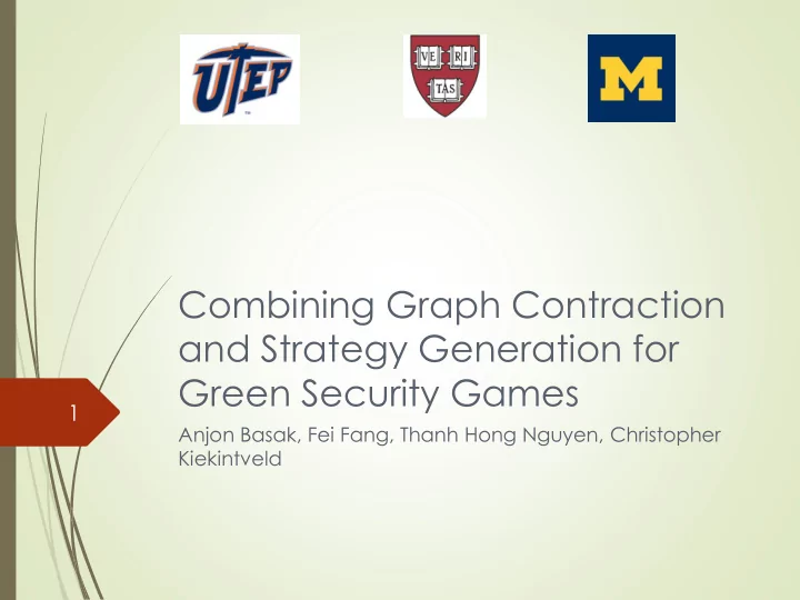 combining graph contraction