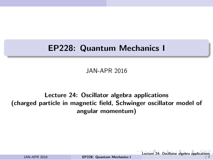 ep228 quantum mechanics i