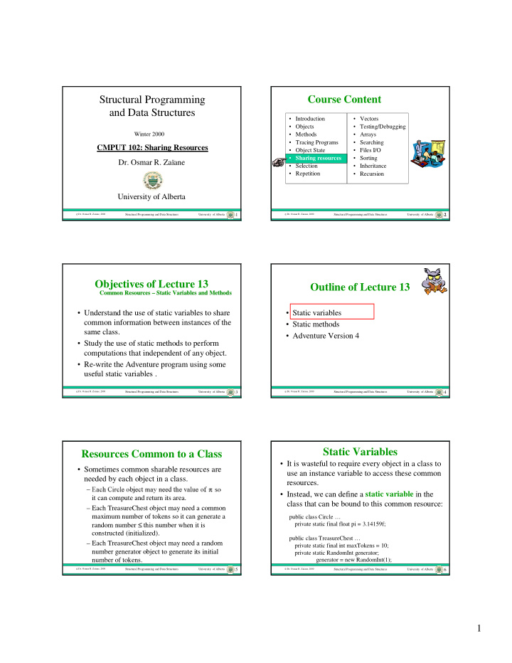 structural programming course content and data structures