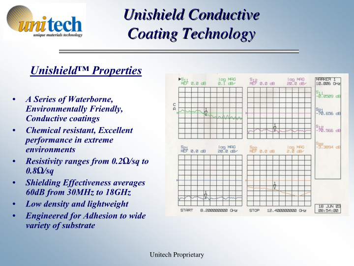 unishield conductive unishield conductive coating