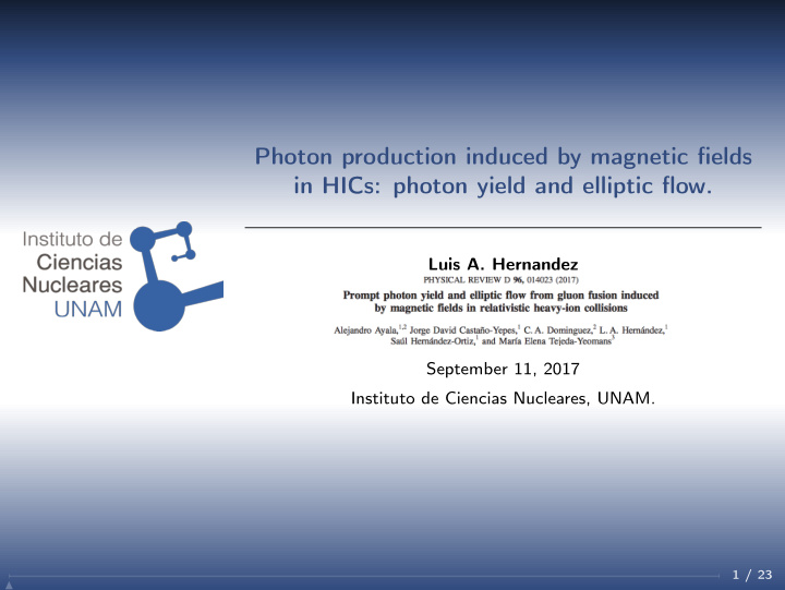 photon production induced by magnetic fields in hics