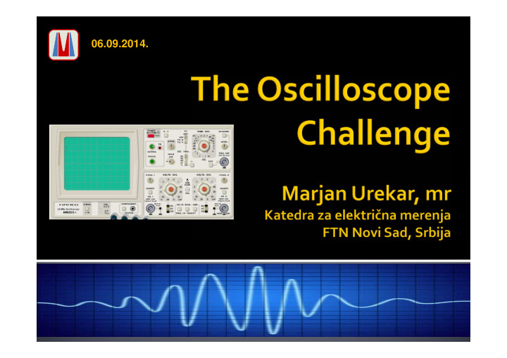 06 09 2014 measurements waveforms types