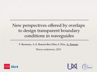 N  e  w  p  e  r  s  p  e  c  t  i  v  e  s  o  fg  e  r  e  d  b  y  o  v  e  r  l  a  p  s  t  o