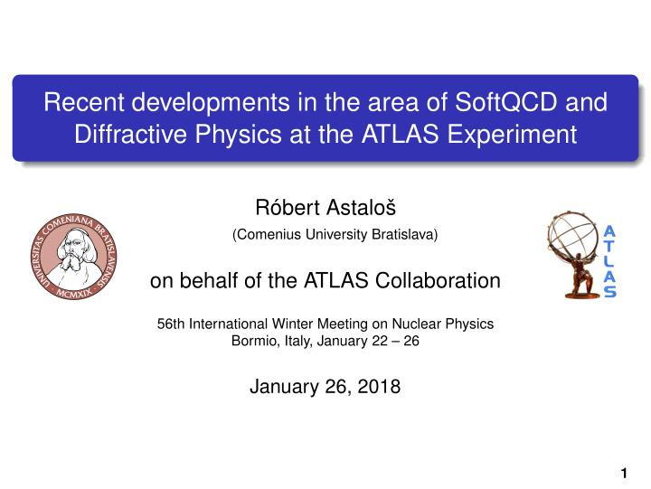 recent developments in the area of softqcd and