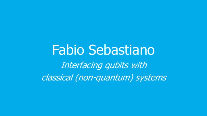 fabio sebastiano