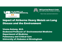 impact of airborne heavy metals on lung impact of
