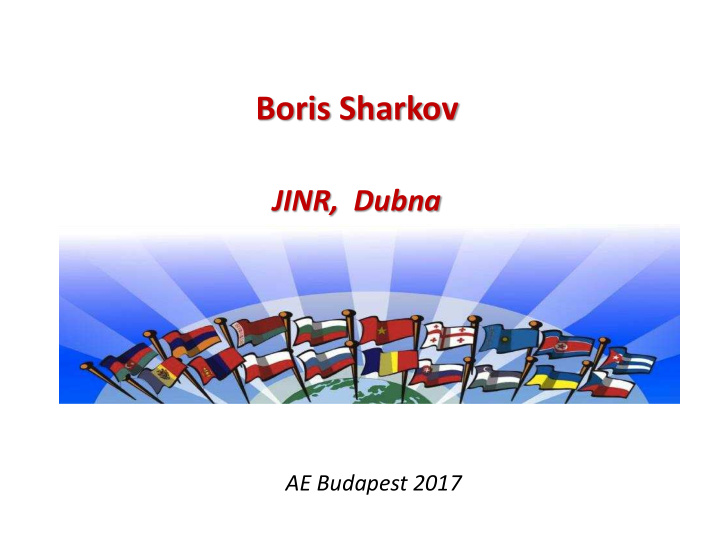 jinr dubna ae budapest 2017 laser plasma interaction j w