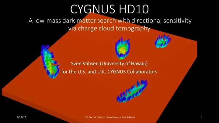 cygnus hd10