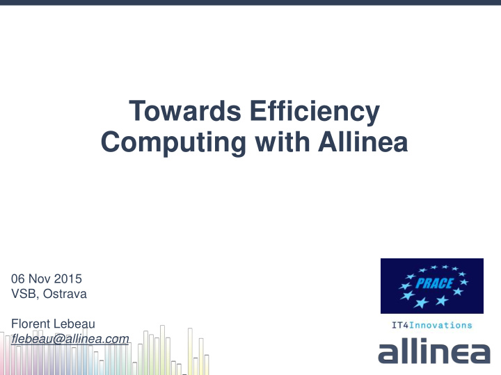 computing with allinea