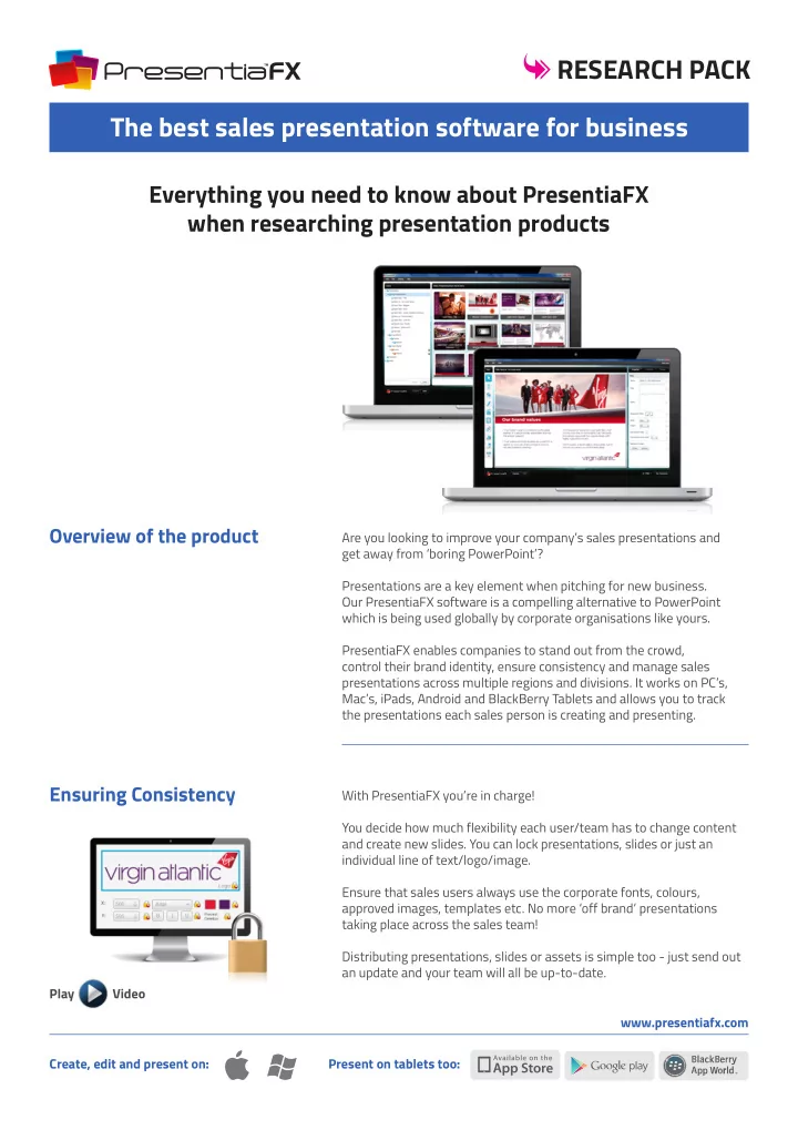 research pack the best sales presentation software for