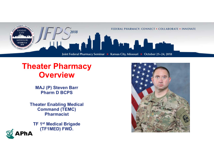 theater pharmacy overview