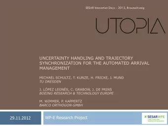 MANAGEMENT  MICHAEL SCHULTZ, T. KUNZE, H. FRICKE, J. MUND  TU DRESDEN  J. LPEZ LEONS, C.