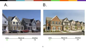 A.  B.  Like  Neutral  Dislike  Like  Neutral  Dislike  3 1  15  24  3 2  22  16  1  A.  B.  Like