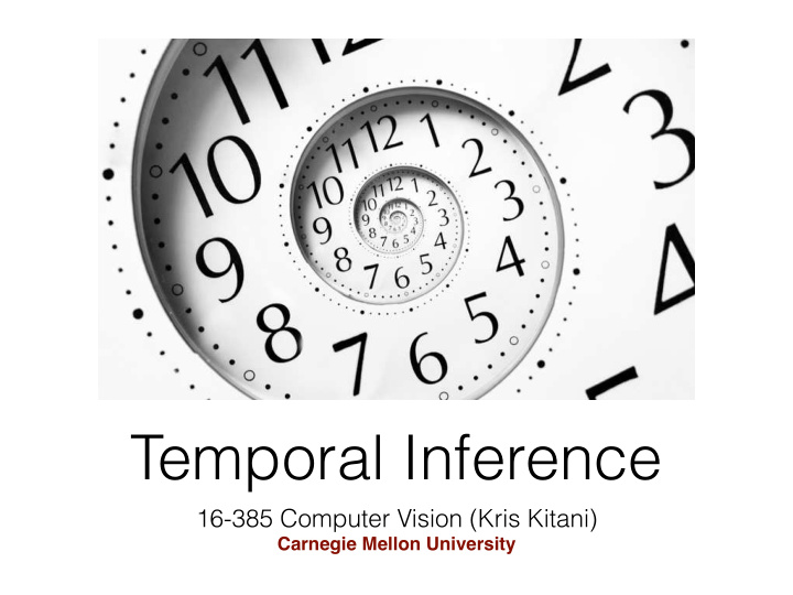 temporal inference