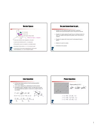 AP  =  +    r  a  a  u  P  a  r  B  (  )  (  ) ( x,y,z ) = ( a 1 , a 2 , a 3 ) +  ( u 1 , u 2 ,