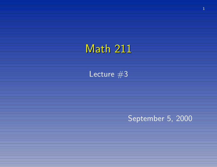 math 211 math 211