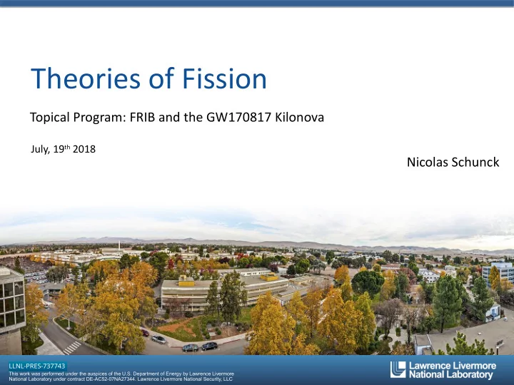 theories of fission