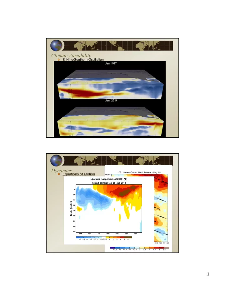 climate variability