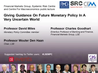 10/1/201413 October  (c) PIIE, 2009  1  2009 Mensch tracht und Gott lacht : Giving guidance on