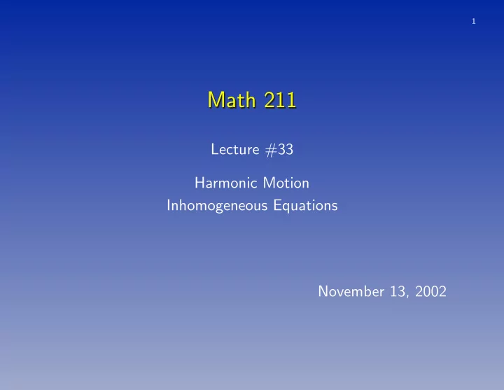 math 211 math 211