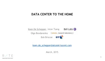 Koen De Schepper, Inton Tsang                        .  Olga Bondarenko