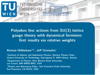 Polyakov line actions from SU(3) lattice  gauge theory with dynamical fermions:  first results via