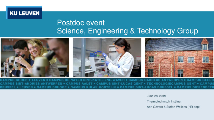 postdoc event